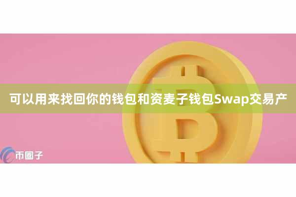 可以用来找回你的钱包和资麦子钱包Swap交易产