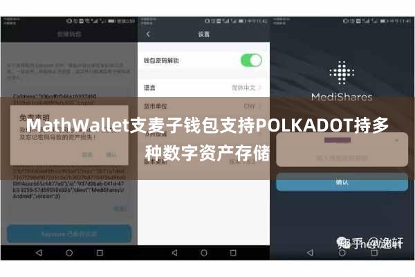 MathWallet支麦子钱包支持POLKADOT持多种数字资产存储